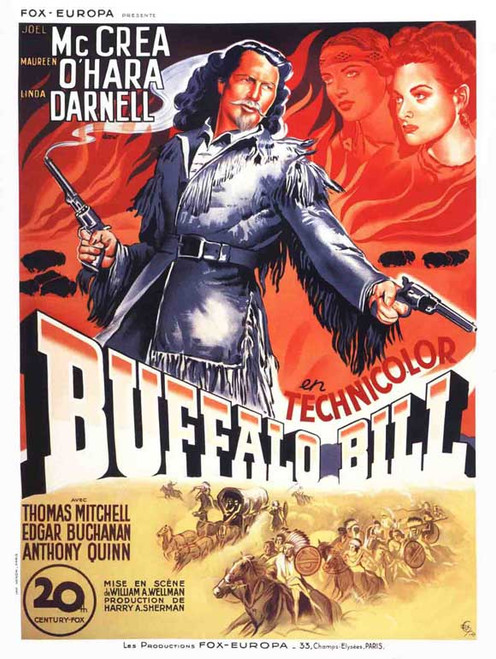 Buffalo Bill Movie Poster Print (11 x 17) - Item # MOVIJ9688