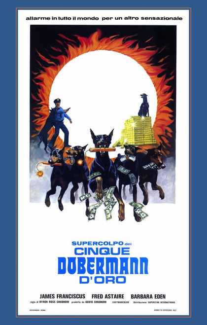 The Amazing Dobermans Movie Poster Print (11 x 17) - Item # MOVED2771