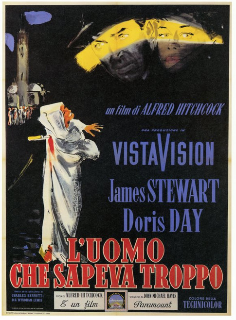 The Man Who Knew Too Much Movie Poster Print (11 x 17) - Item # MOVID5921