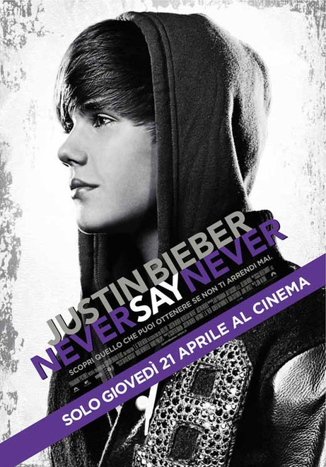 Justin Bieber: Never Say Never Movie Poster Print (11 x 17) - Item # MOVEB96293