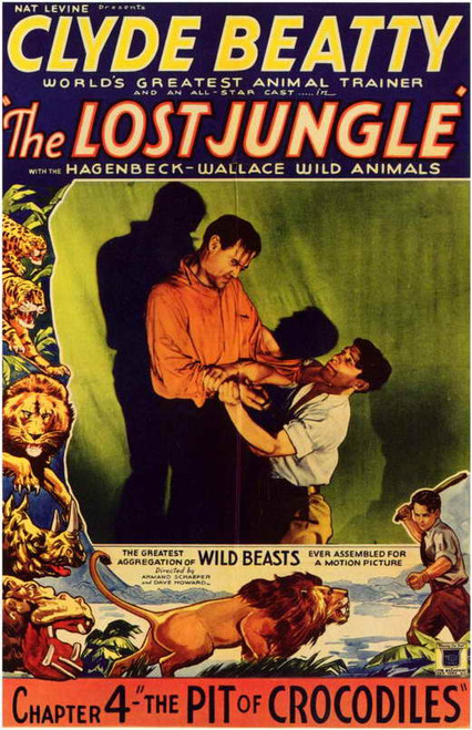The Lost Jungle Movie Poster Print (11 x 17) - Item # MOVEE2015