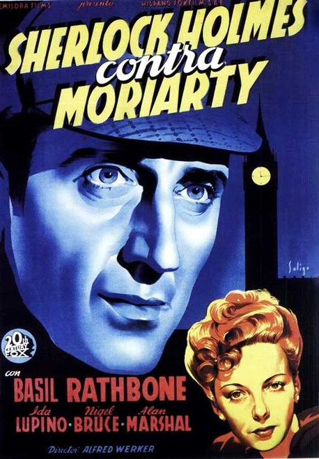 The Adventures of Sherlock Holmes Movie Poster Print (11 x 17) - Item # MOVIB78440