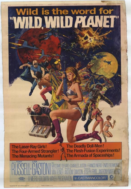 Wild, Wild Planet Movie Poster Print (11 x 17) - Item # MOVIE8399