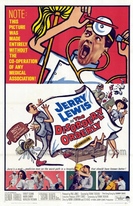 The Disorderly Orderly Movie Poster Print (27 x 40) - Item # MOVIF3667