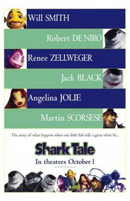 Shark Tale Movie Poster (11 x 17) - Item # MOV191917