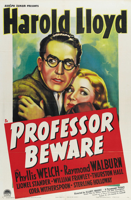 Professor Beware Movie Poster Print (11 x 17) - Item # MOVGB09280
