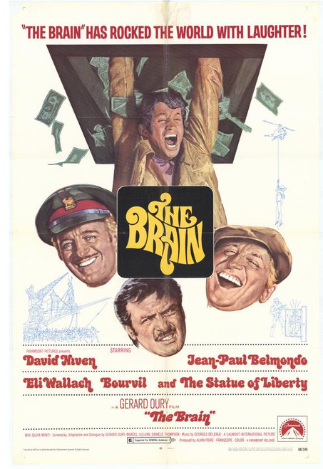 The Brain Movie Poster Print (11 x 17) - Item # MOVGF2107