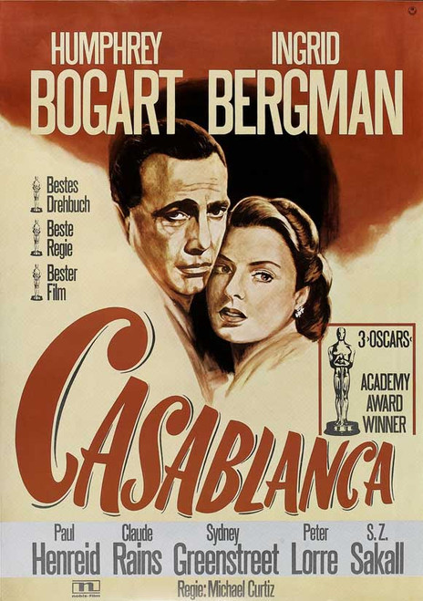 Casablanca Movie Poster Print (11 x 17) - Item # MOVGJ9863