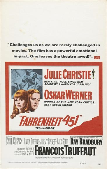 Fahrenheit 451 Movie Poster Print (27 x 40) - Item # MOVIJ4259