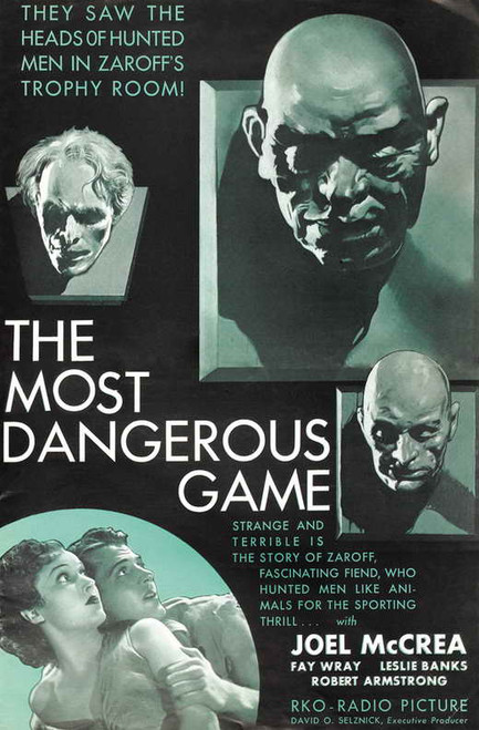 The Most Dangerous Game Movie Poster Print (11 x 17) - Item # MOVGI1301