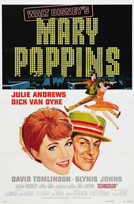Mary Poppins Movie Poster Print (11 x 17) - Item # MOVAI2650