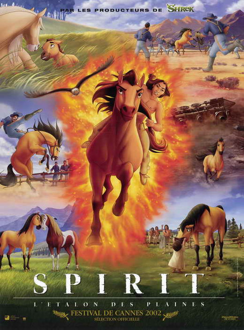 Spirit: Stallion of the Cimarron Movie Poster Print (11 x 17) - Item # MOVGD2910