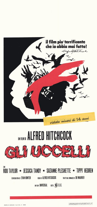 The Birds Movie Poster Print (11 x 17) - Item # MOVCF5616