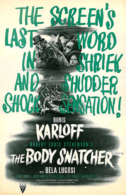 The Body Snatcher Movie Poster Print (11 x 17) - Item # MOVEB77840
