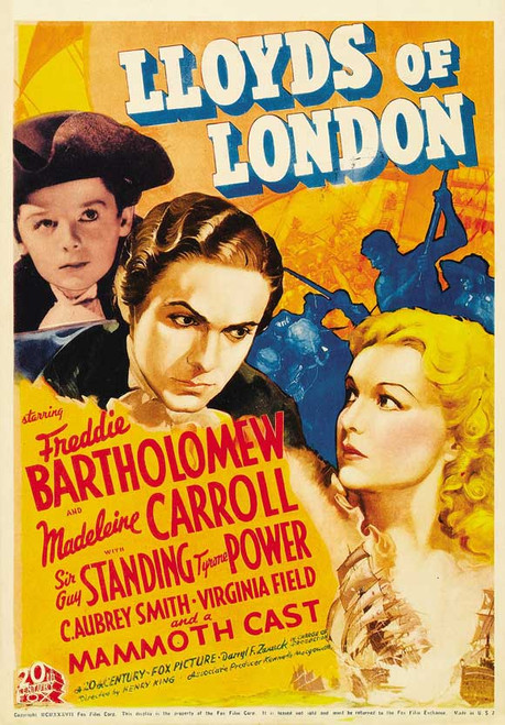 Lloyds of London Movie Poster Print (11 x 17) - Item # MOVEB05550