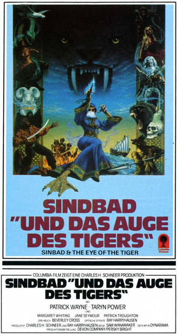 Sinbad and the Eye of the Tiger Movie Poster Print (11 x 17) - Item # MOVAJ8317