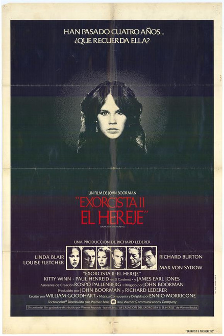 Exorcist 2: The Heretic Movie Poster Print (11 x 17) - Item # MOVGE9568