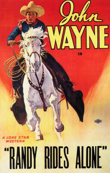 Randy Rides Alone Movie Poster Print (11 x 17) - Item # MOVAF4164