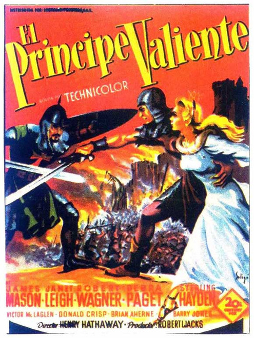 Prince Valiant Movie Poster Print (11 x 17) - Item # MOVII1717