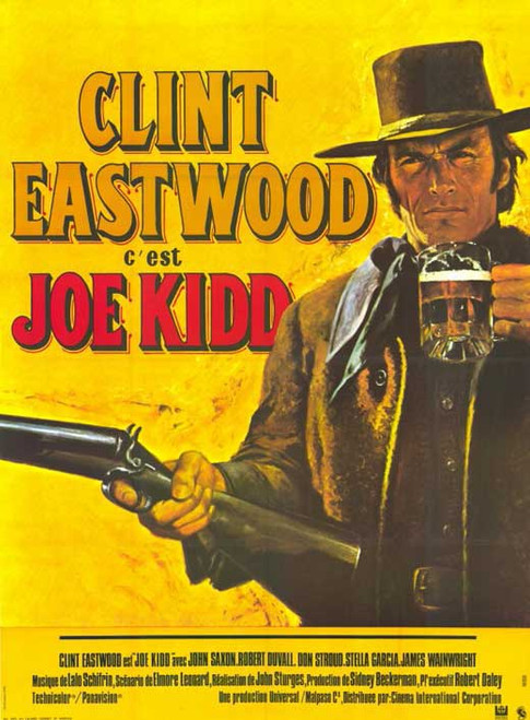 Joe Kidd Movie Poster Print (11 x 17) - Item # MOVAD1933