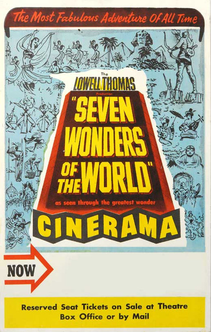 Seven Wonders of the West Movie Poster Print (11 x 17) - Item # MOVEB50643