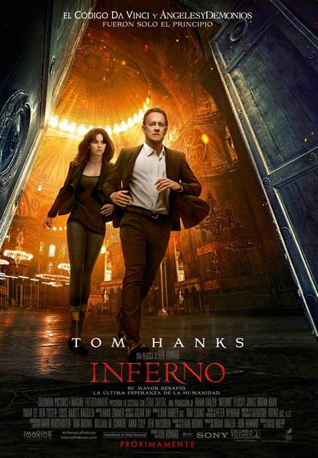 Inferno Movie Poster Print (11 x 17) - Item # MOVIB48255