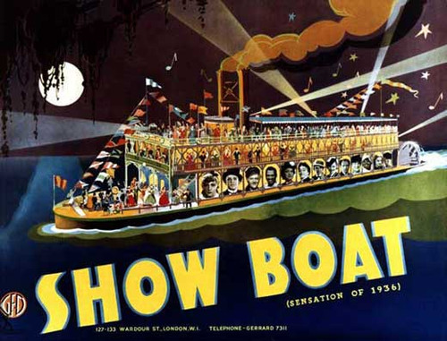 Show Boat Movie Poster Print (11 x 17) - Item # MOVAB12260
