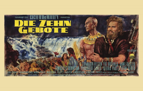 The Ten Commandments Movie Poster Print (11 x 17) - Item # MOVGE1147
