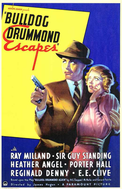 Bulldog Drummond Escapes Movie Poster Print (11 x 17) - Item # MOVED4480