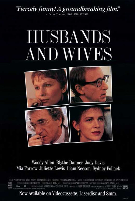 Husbands and Wives Movie Poster Print (11 x 17) - Item # MOVAE9199