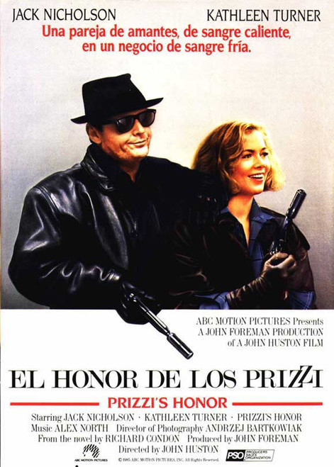 Prizzi's Honor Movie Poster Print (27 x 40) - Item # MOVIJ2367