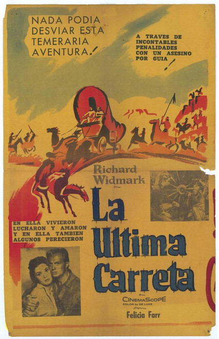 The Last Wagon Movie Poster Print (27 x 40) - Item # MOVIH6676