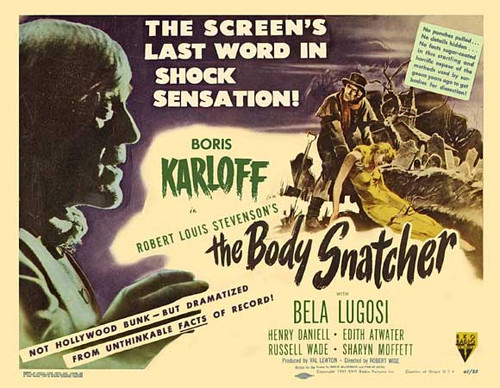 The Body Snatcher Movie Poster Print (11 x 17) - Item # MOVCB36330