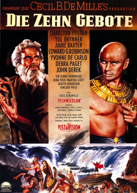 The Ten Commandments Movie Poster Print (11 x 17) - Item # MOVCD6794