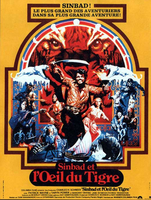Sinbad and the Eye of the Tiger Movie Poster Print (11 x 17) - Item # MOVGB90643