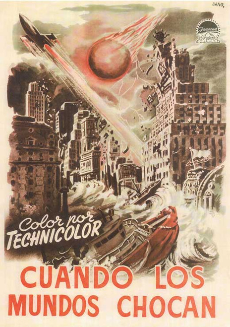When Worlds Collide Movie Poster Print (11 x 17) - Item # MOVEB71480