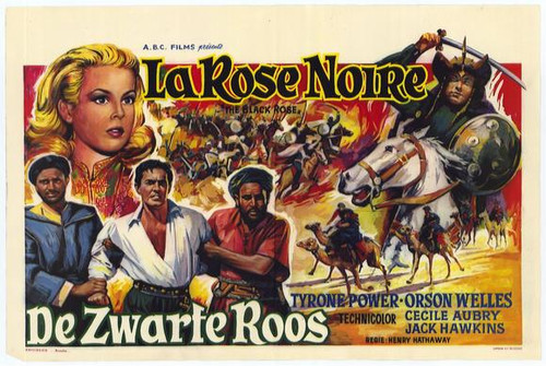 The Black Rose Movie Poster Print (11 x 17) - Item # MOVCE2438