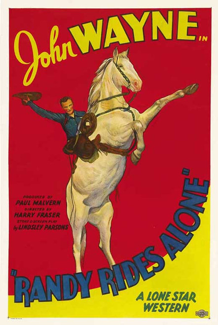 Randy Rides Alone Movie Poster Print (11 x 17) - Item # MOVEI5727