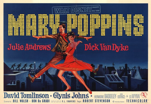 Mary Poppins Movie Poster Print (11 x 17) - Item # MOVGE3154
