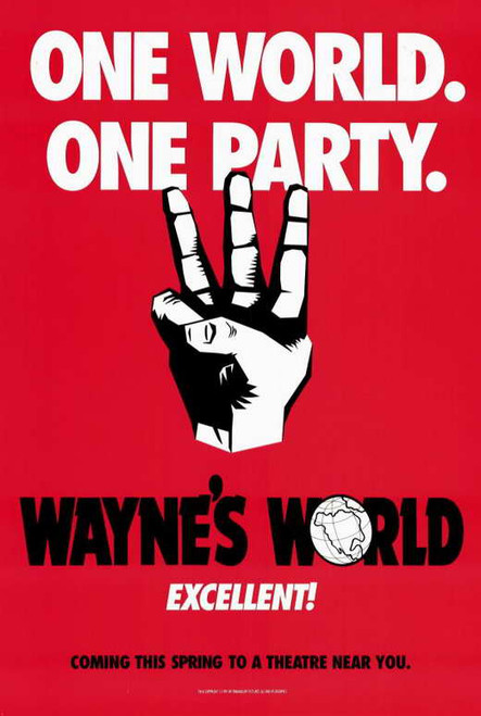 Wayne's World Movie Poster Print (11 x 17) - Item # MOVGD3877