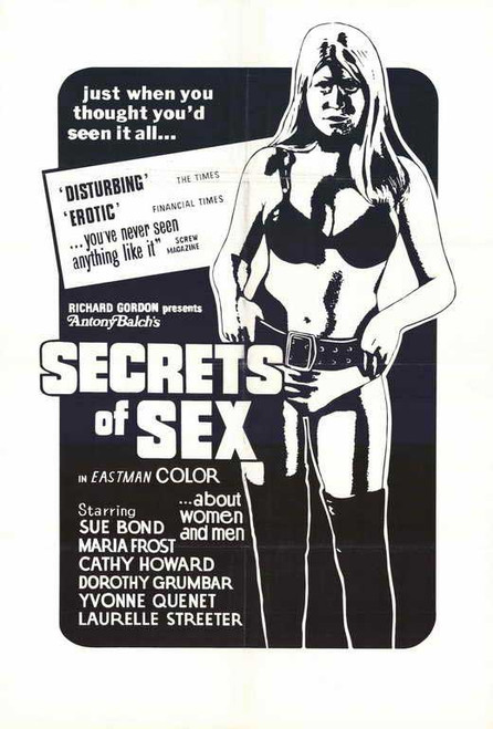 Secrets of Sex Movie Poster Print (11 x 17) - Item # MOVEE5079