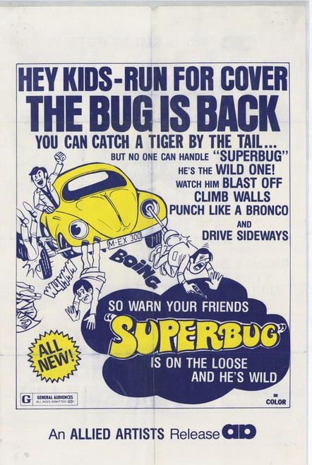 Superbug Movie Poster Print (11 x 17) - Item # MOVEF6114