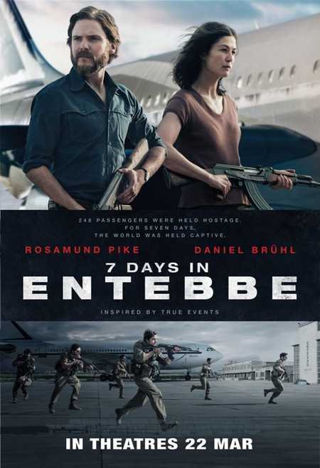 7 Days in Entebbe Movie Poster Print (27 x 40) - Item # MOVIB31655