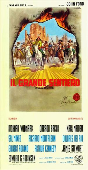 Cheyenne Autumn Movie Poster Print (27 x 40) - Item # MOVEJ5244 Cheyenne Autumn Movie Poster Print (27 x 40) - Item # MOVEJ5244
