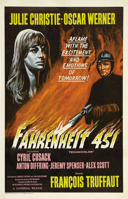 Fahrenheit 451 Movie Poster Print (27 x 40) - Item # MOVII8672