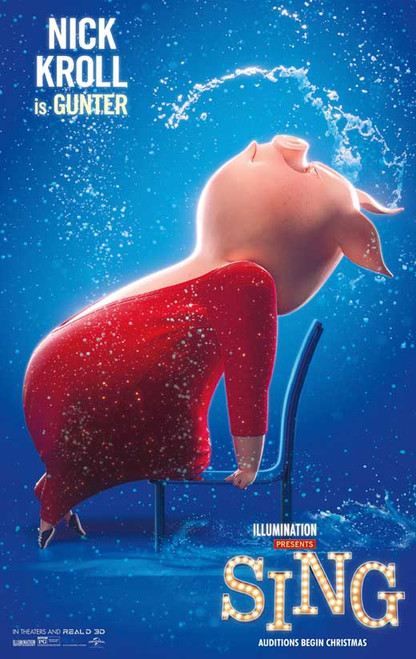 Sing Movie Poster Print (11 x 17) - Item # MOVAB45355