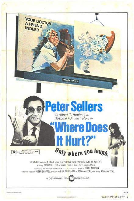Where Does It Hurt Movie Poster Print (11 x 17) - Item # MOVAE2702
