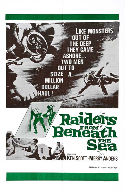 Raiders From Beneath the Sea Movie Poster Print (27 x 40) - Item # MOVIB24911