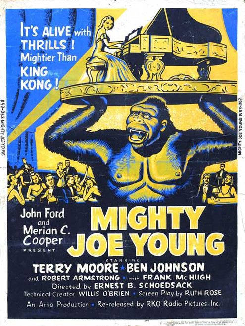 Mighty Joe Young Movie Poster Print (27 x 40) - Item # MOVEB92773