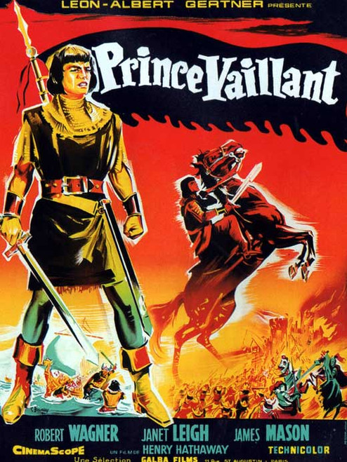 Prince Valiant Movie Poster Print (11 x 17) - Item # MOVCB45011